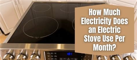 How Much Energy Does an Electric Stove Use: And Why Do Cats Always Sit on Warm Appliances?